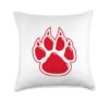 Joseph C Wilson Magnet Wildcats Throw Pillow