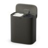 Joseph Joseph Tota 2 Laundry Hamper, 90L Double Sorter, Removable Bags