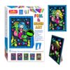 JoyBox Foil Fun–DIYKids Paper Foil Art Craft Kit for&Travel Screen-Free Fun