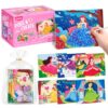JoyCat 24 Pack Princess Poke Art Party Favors for Girls Ages 4-8