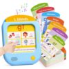 JoyCat Kids Learning Tablet, 156 Pages Phonics Talking Flash Cards