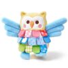 JoyCat Sensory Owl Baby Toy with Crinkle Feathers & Mirror, 0-12 Months
