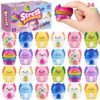 JOYIN 24PCS Axolotl Squishy Toys, Axolotl Stress Relief Fidget Toys, Soft Squeeze Decompression Dough Gift for Adults and Kids, Birthday Gifts, Office Desk, Novelty Prizes, Party Favors