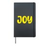 Joy Lazy Halloween Costume Funny Last Minute Men Womens Kids Hardcover Journal, Black