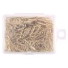 Juinrinet Paper Clips Heart Shaped Gold Mini Clips 150 Pieces for
