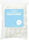 Jumbo Cotton Balls, 200 Count, 100% Pure & Natural Cotton, Soft, Durable & Absorbent Cotton Balls for Skin Care, Makeup & Nail Polish Removal