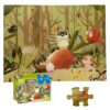 Jumbo Floor Puzzle for Kids, Large Jigsaw Puzzles 35 Piece for Kids Ages 3-5,Preschool Learning & Education Toys, Gifts for 4-8 Year Old Boys and Girls (Forest Animals 2)