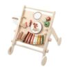 JunZheHub Children Music Cart Wooden Push Activity Cart Xylophone Panel Sensory Play Hand Eye Coordination Suitable for Nursery Home Play