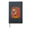 Just A Girl Who Loves Fall Fox Hardcover Journal, Black