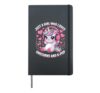 Just A Girl Who Loves K-Pop Unicorns Girl K Pop Kpop Hardcover Journal, Black