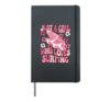 Just A Girl Who Loves Surfing Surfboard Surf Surfer Kids Hardcover Journal, Black