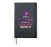 Just A K Pop Soul In A Western World Korean Music Fan Hardcover Journal, Black