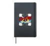 Ka-Pow 2 Years Old Kids 2nd Birthday Comic Book Super Hero Hardcover Journal, Black
