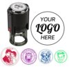 KADAJOY Custom Stamps Self Inking, Personalized Stamp with Logo, Photo