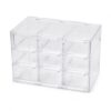 KAIYUEMAOYI Storage Organizer, Desktop Drawer Case, size to 2