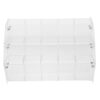 KALLORY Acrylic Markers Organizer 3 Tiers Vertical Storage Organizer