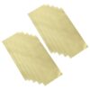 KALLORY Graduation Stickers and Unique Embossed Design with Strong Adhesive Backing 10 Sheets Class of 2026 Gold Foil Seals Round Paper Labels for Invitations and Candy Bags