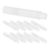 KALLORY Plastic Chalk Cover Stick Holder Reusable Clamp 30pcs