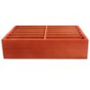 KALLORY Wooden Multi Grid Phone Storage Box 12 Grids for Desktop Use