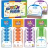 Kasfalci 160PCS Math Puzzles for Kids, Time Money Number and Place Value