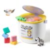 Kasimir Air Dry Clay Kit for Kids - 42 Count Portable Bucket Air Clay