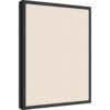 Kate and Laurel Framed Fabric Pinboard, 24x18 Palms Design