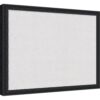 Kate and Laurel Framed Magnetic Board, 24x18 Cloud Dancer Design