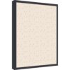 Kate and Laurel Framed Magnetic Board, 24x18 Retro Starburst Design