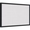 Kate and Laurel Framed Magnetic Board, 36x24 Cloud Dancer Design