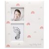 Kate & Milo Baby Memory Book, Gender-Neutral, Rainbow Print