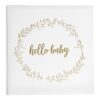 Kate & Milo Linen Hello Baby Memory Book, First 5 Years Milestone Journal