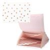 kate spade new york Expanding File Organizer, Gold Dot with Script
