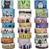 Kawaii Washi Tape Set 24 Rolls - Cute Animals for Scrapbook Journal Craft