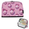 Kcldeci Standing Pencil Case Large Capacity Zippered Pen Pouch,67 Disco Balls