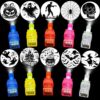 KCNVLCK 40 PCS Halloween Finger Lights Kids LED Light-Up Party Favors Bulk