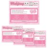 KCUCOP Mahjong Line Finder, 4 Pack Mah Jong Card Line Marker Reader Tracker
