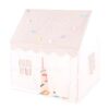 Keenso Kids Play Tent, Polyester Indoor Playhouse with Crawling Mat and Light Ball, 47.24 X 41.34 X 50.39 in, Tool Free Setup, Reading and for Girls Age 3+