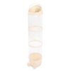 Keenso Stuffed Animal Storage Tube, Large Capacity Transparent Plush Toy