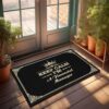 Keep Calm I'm A Financial Manager, Throw Entryway Area Rug Ocean Moon