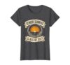 Keeping Watch Since Dawn Vintage Senior Sunrise Class of T-Shirt, Women, Dark Heather Grey, Medium