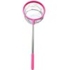 KEESHINE 2 Pack Kids Fishing Net Set, Telescopic Stainless Steel Landing Net with Collapsible Bucket, Butterfly Bug Net & Backpack for Freshwater Lake Pond Garden Outdoor Activities (Pink & Blue)