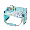 Keevel Travel Tray Car Seat Activity Board Portable Drawing Board(Green)