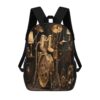 KEIGPERI Cool Drum Set Laptop Backpack with Side Pockets for Travel Work