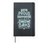 Keith Supporter Of Snow Days Keith Christmas Winter Holiday Hardcover Journal, Black