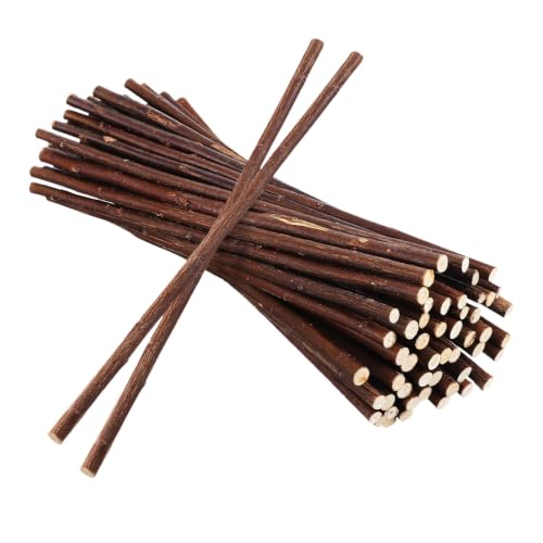 KESYOO Natural Dry Willow Branches with Uniform Length and Stable Wood Craft Sticks 100pcs 30cm Rustic Wood Twigs Won't Easily Warp for Wedding Decor and Floral Projects for DIY Crafts