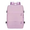KHMCRSDO Ladies' Large-capacity Travel Bag with Multiple Functions Multi-purpose Luggage Backpack