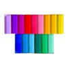 KiBcsLic 15x Rainbow Blocks Birthday Gifts Translucent Rectangle Learn Color Sensory Training Toys Stacking Toy for Children