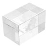 Kichvoe Crystal Cube 3D Anatomical Model Collectible Figurine for Display