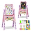 KiddoCood CPC & TIC Certified Easel for Kids, 40" H, Pink & Purple
