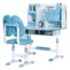 Kids Desk and Chair Set Height Adjustable Children School Study Table Chair